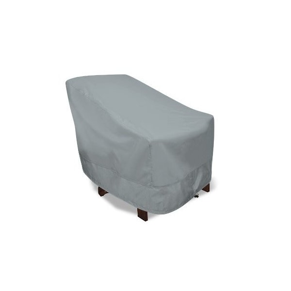 Eevelle MERIDIAN Series, Adirondack Chair Cover - Silver, 33.5L x 31.5W x 36H MDCAD-SLR - main